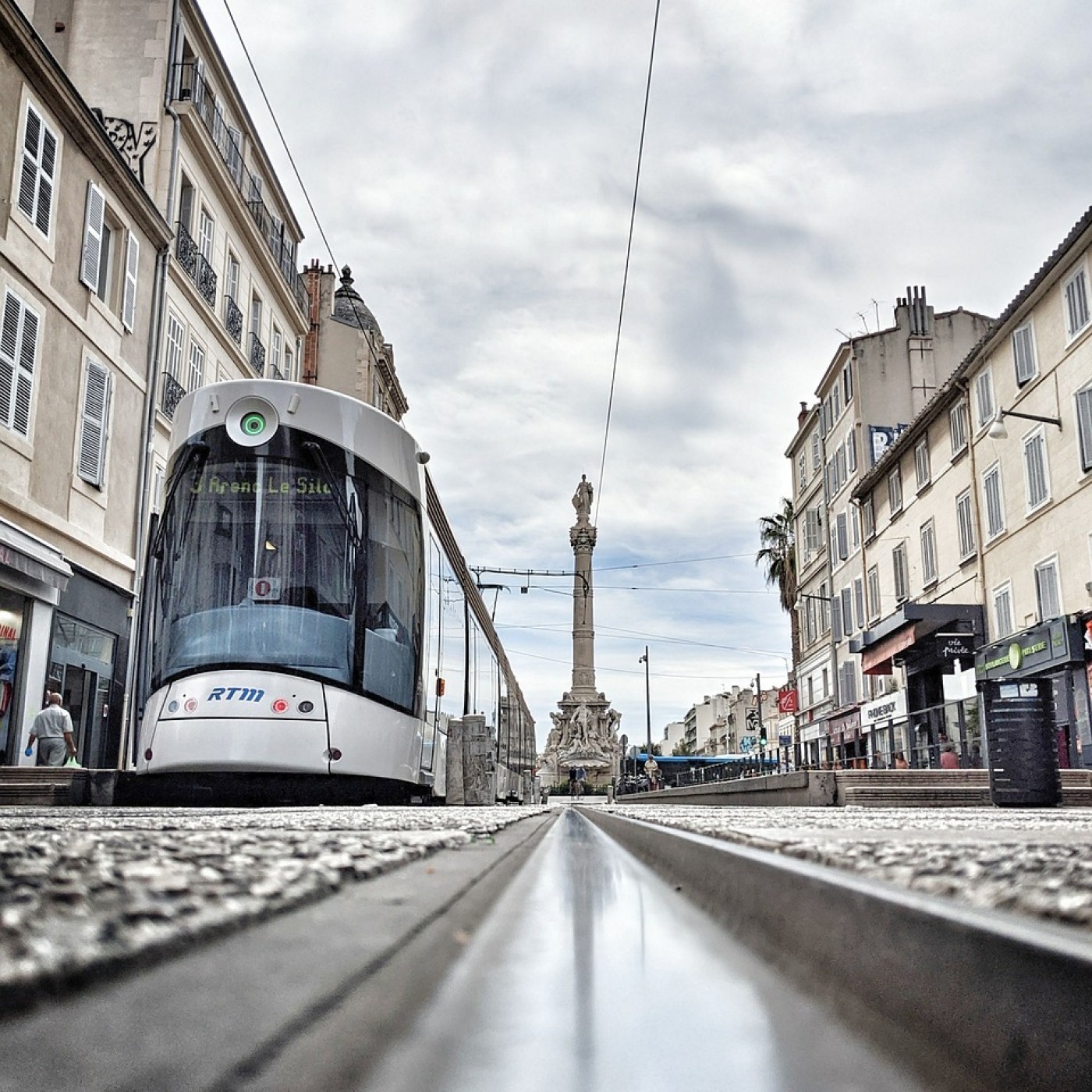 Marseille : le tramway de retour sur la rue de la République !